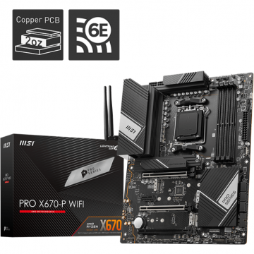 Placa de baza PRO X670-P WIFI AM5 DDR5