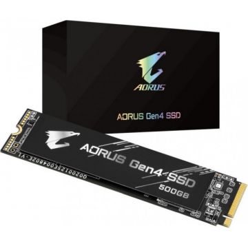 SSD AORUS M2 SSD 500GB Interface PCI-Express 4.0x4, NVMe