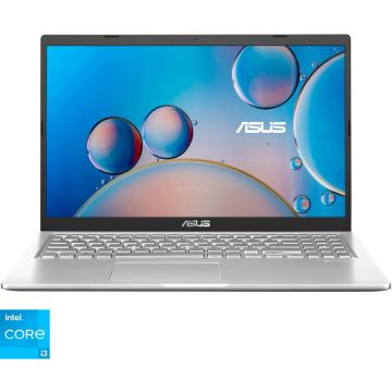 Laptop ASUS A516EA cu procesor Intel® Core™ i3-1115G4 pana la 4.10 GHz, 15.6, Full HD, IPS, 8GB DDR4, 256GB SSD, Intel® UHD Graphics, No OS, Transparent Silver