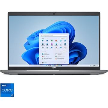 15.6'' Latitude 5540, FHD IPS, Procesor Intel® Core™ i7-1370P (24M Cache, up to 5.20 GHz), 32GB DDR5, 1TB SSD, Intel Iris Xe, 4G, Win 10 Pro (include licenta Win 11 Pro), Grey, 3Yr ProSupport