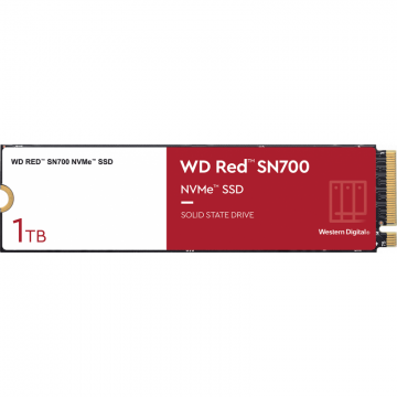 SSD NAS Red SN700 1TB M.2 2280-S3-M PCIe Gen3 x4 NVMe
