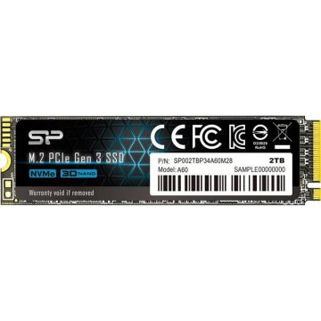 SSD P34A80 M.2 2280, 2TB PCI Express 3.0 SLC NVMe