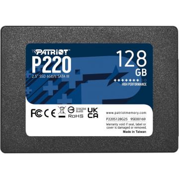 SSD Patriot P220 128GB SATA-III 2.5 inch