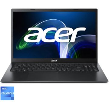 Laptop Acer Extensa 15 EX215-32 cu procesor Intel® Celeron® N4500 pana la 2.80 GHz, 15.6'', Full HD, 4GB DDR4, 256GB SSD, Intel® UHD Graphics, No OS, Black