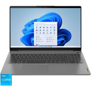 Laptop Lenovo IdeaPad 3 15ITL6 cu procesor Intel® Core™ i3-1115G4 pana la 4.1 GHz, 15.6, Full HD, 4GB, 128GB SSD, Intel® UHD Graphics, Windows® 11 Home in S mode, Arctic Grey