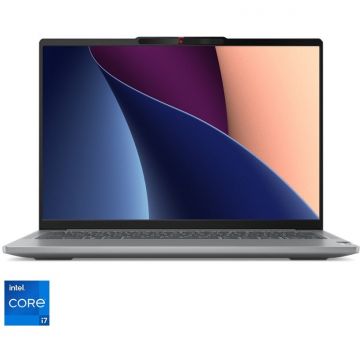 Laptop Lenovo IdeaPad 5 Pro 14IRH8 cu procesor Intel® Core™ i7-13700H pana la 5.0 GHz, 14, 2.8K, IPS, 120Hz, 16GB, 1TB SSD, NVIDIA® GeForce RTX™ 3050 6GB GDDR6, No OS, Arctic Grey