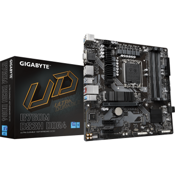 Placa de baza B760M DS3H DDR4 LGA1700