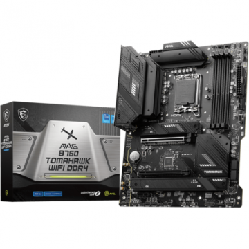 Placa de baza MAG B760 TOMAHAWK WIFI DDR4, LGA 1700 ATX