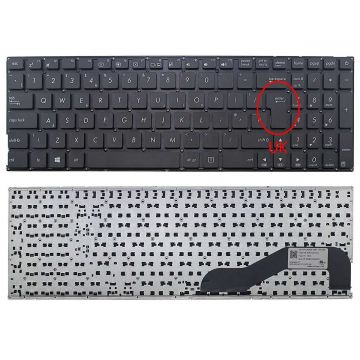Tastatura Asus X543BA layout UK fara rama enter mare