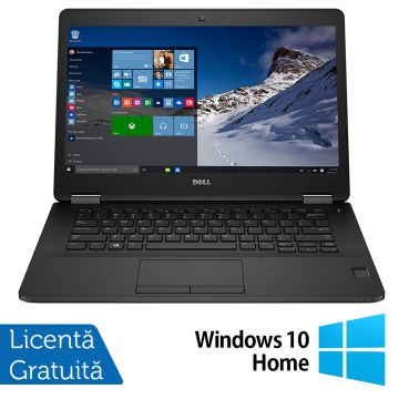 Laptop Refurbished DELL Latitude E7470, Intel Core i7-6600U 2.60GHz, 8GB DDR4, 240GB SSD, 14 Inch Full HD, Webcam + Windows 10 Home