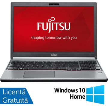 Laptop Refurbished FUJITSU SIEMENS Lifebook E756, Intel Core i7-6500U 2.50GHz, 8GB DDR4, 240GB SSD, 15.6 Inch HD, Webcam, Tastatura Numerica + Windows 10 Home