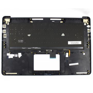 Tastatura Asus Zenbook Pro UX550GD Neagra cu Palmrest Albastru Inchis iluminata backlit