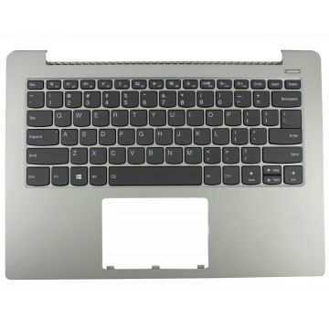 Tastatura Lenovo IdeaPad 330S-14IKB Gri cu Palmrest Argintiu iluminata backlit