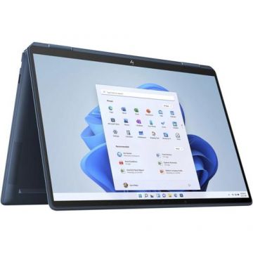 Laptop 2in1 HP Spectre x360 14-ef0026nn (Procesor Intel® Core™ i7-1255U (12M Cache, up to 4.70 GHz) 13.5inch WUXGA+ IPS Touch, 16GB, 1TB SSD, Intel® Iris® Xe Graphics, Win11 Home, Albastru)