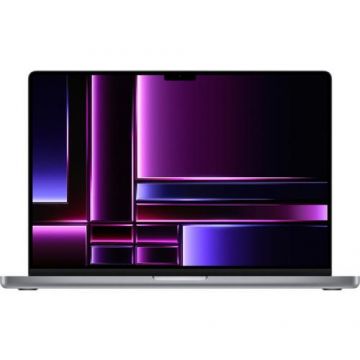Laptop Apple MacBook Pro 16 2023 (Procesor Apple M2 Pro (12-core CPU / 19-core GPU) 16.2inch Liquid Retina XDR, 16GB, 512GB SSD, Mac OS Ventura, Layout INT, Gri)