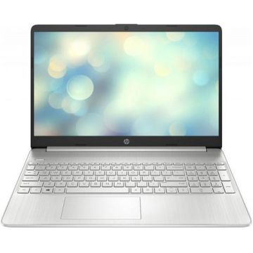Laptop HP 15s-fq5014nq (Procesor Intel® Core™ i7-1255U (12M Cache, up to 4.70 GHz) 15.6inch FHD, 8GB, 512GB SSD, Intel® Iris® Xe Graphics, Argintiu)