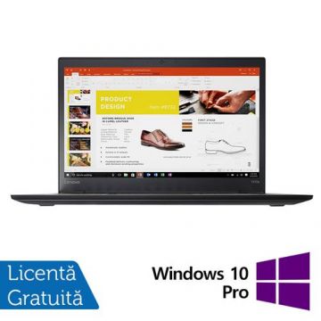 Laptop Refurbished LENOVO ThinkPad T470s, Intel Core i5-6300U 2.40GHz, 8GB DDR4, 240GB SSD, 14 Inch Full HD TouchScreen, Webcam + Windows 10 Pro