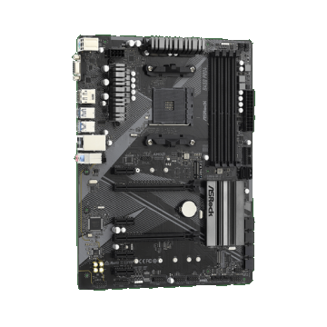 Placa de baza ASRock B450 Pro4 R2.0, AMD B450, AM4, DDR4, ATX