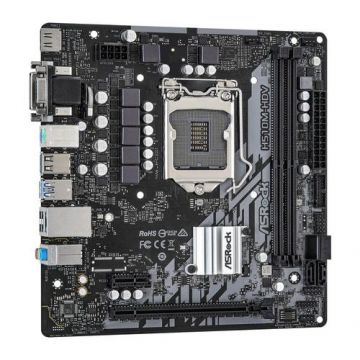 Placa de baza ASRock H510M-HDV, Intel H510, LGA 1200, mATX