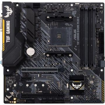 Placa de baza ASUS TUF B450M-PLUS GAMING II, AMD B450, AM4, DDR4, mATX