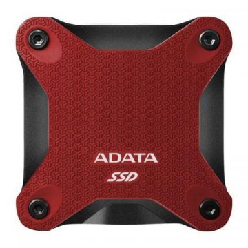 SSD Extern Adata SD600Q, 240GB, USB 3.1 (Rosu)