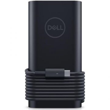 Incarcator Dell 450-AGOQ, USB Type-C, 90W (Negru)