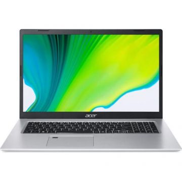 Laptop Acer Aspire 5 A517-52G (Procesor Intel® Core™ i5-1135G7 (8M Cache, up to 4.20 GHz) 17.3inch FHD, 16GB, 512GB SSD, NVIDIA GeForce MX450 @2GB, Argintiu)