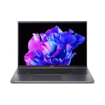 Laptop Acer Swift GOSFG16-71, Intel i3-1315U, 16inch Touchscreen, 8 GB RAM, 512 GB SSD, Intel Iris Xe, Windows 11 Home