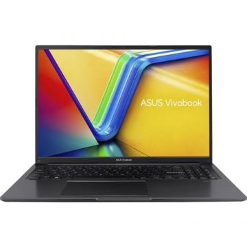 Laptop ASUS Vivobook 16 X1605ZA (Procesor Intel Core i7-1255U (12M Cache, up to 4.70 GHz) 16inch WUXGA, 16GB, 512GB SSD, Intel Iris Xe Graphics, Negru)