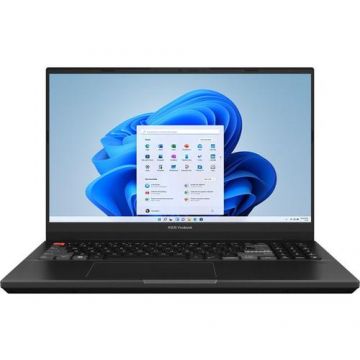Laptop ASUS Vivobook Pro 15X OLED M6501RR (Procesor AMD Ryzen™ 9 6900HX (16M Cache, up to 4.9 GHz), 15.6inch 2.8K 120Hz, 32GB, 1TB SSD, nVidia GeForce RTX 3070 @8GB, Win 11 Pro, Negru)