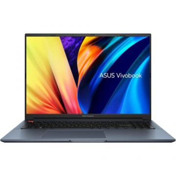 Laptop ASUS Vivobook Pro 16 K6602ZC (Procesor Intel® Core™ i5-12450H (12M Cache, up to 4.40 GHz) 16inch WUXGA 120Hz, 16GB, 1TB SSD, nVidia GeForce RTX 3050 @4GB, Albastru)