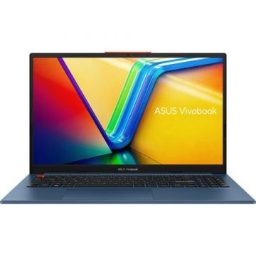 Laptop ASUS Vivobook S 15 OLED S5504VA (Procesor Intel® Core™ i9-13900H (24M Cache, up to 5.40 GHz) 15.6inch 2.8K 120Hz, 16GB, 1TB SSD, Intel Iris Xe Graphics, Win 11 Pro, Albastru)
