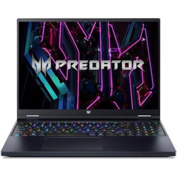 Laptop Gaming Acer Predator Helios 16 PH16-71 (Procesor Intel® Core™ i7-13700HX (30M Cache, up to 5.00 GHz), 16inch WQXGA IPS 240Hz, 16GB DDR5, 1TB SSD, NVIDIA GeForce RTX 4070 @8GB, DLSS 3.0, Negru)
