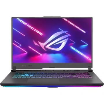 Laptop Gaming ASUS ROG Strix G17 G713PU (Procesor AMD Ryzen™ 9 7945HX (64M Cache, up to 5.4 GHz), 17.3inch QHD 240Hz, 16GB, 1TB SSD, nVidia GeForce RTX 4050 @6GB, Negru/Gri)