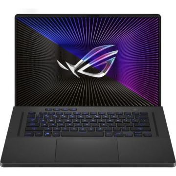 Laptop Gaming ASUS ROG Zephyrus G16 GU603VV-N4039 (Procesor Intel® Core™ i9-13900H (24M Cache, up to 5.40 GHz) 16inch QHD+ 240Hz, 32GB, 1TB SSD, NVIDIA GeForce RTX 4060 @8GB, Negru/Gri)