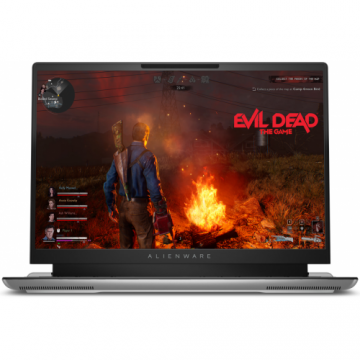 Laptop Gaming Dell Alienware X16 R1 (Procesor Intel® Core™ i9-13900HK (24M Cache, up to 5.40 GHz), 16inch WQXGA, 32GB, 1TB SSD, NVIDIA GeForce RTX 4080 @12GB, DLSS 3.0, Win 11 Pro, Argintiu)