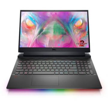 Laptop Gaming Dell G15 5520 (Procesor Intel® Core™ i7-12700H (24M Cache, up to 4.70 GHz) 15.6inch QHD 240Hz, 32GB, 1TB SSD, nVidia GeForce RTX 3060 @6GB, Linux, Obsidian Black Special Edition)