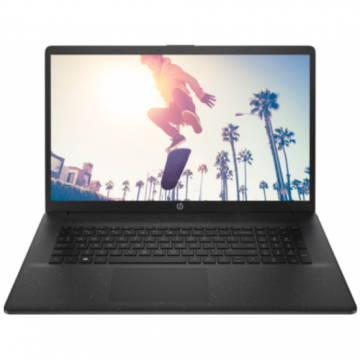 Laptop Gaming HP 17-cn2008nq (Procesor Intel® Core™ i7-1255U (12M Cache, up to 4.70 GHz) 17.3inch FHD, 8GB, 512GB SSD, nVidia GeForce MX550 @2GB, Negru)