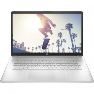 Laptop HP 17-cn2026nq (Procesor Intel® Core™ i5-1235U (12M Cache, up to 4.40 GHz) 17.3inch FHD, 8GB DDR4, 512GB SSD, Intel Iris Xe Graphics, Argintiu)