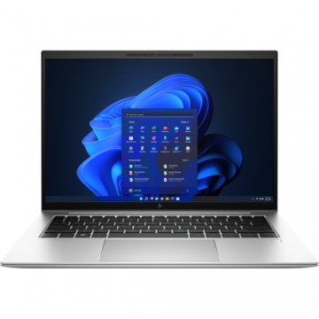 Laptop HP EliteBook 840 G9 (Procesor Intel Core i5-1235U (12M Cache, up to 4.40 GHz), 14inch FHD+, 8GB, 512GB SSD, Intel Iris Xe Graphics, Win 11 Pro, Argintiu)
