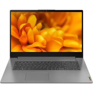 Laptop Lenovo Ideapad 3 17ITL6 (Procesor Intel® Core™ i5-1155G7 (8M Cache, up to 4.50 GHz) 17.3inch HD+, 16GB DDR4, 512GB SSD, Intel Iris Xe Graphics, Gri)