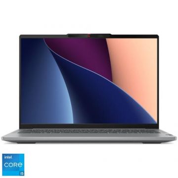 Laptop Lenovo IdeaPad 5 Pro 14IRH8, Procesor Intel® Core™ i5-13500H pana la 4.7 GHz, 14inch 2.8K IPS 120Hz, 32GB, 512GB SSD, NVIDIA® GeForce RTX™ 3050 6GB GDDR6, No OS, Gri