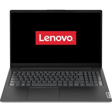 Laptop Lenovo V15 G3 ABA (Procesor AMD Ryzen 7 5825U (16M Cache, up to 4.5 GHz) 15.6inch FHD, 8GB, 512GB SSD, AMD Radeon Graphics, Negru)