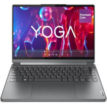 Laptop Lenovo Yoga 9 14IRP8 (Procesor Intel® Core™ i7-1360P (18M Cache, up to 5.00 GHz) 14inch 2.8K, 16GB, 1TB SSD, Intel Iris Xe Graphics, Windows 11 Home, Gri)