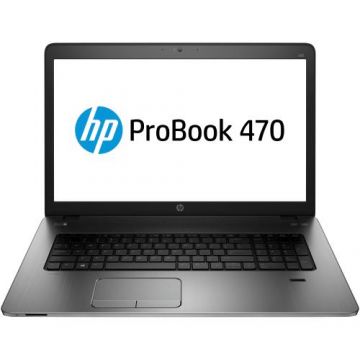 Laptop refurbished HP ProBook 470 G2, Intel Core i5-5200U 2.20GHz, 8GB DDR3, 240GB SSD, DVD-RW, 17.3 Inch, Webcam, Tastatura Numerica, Grad A-