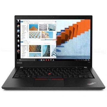 Laptop Refurbished Lenovo ThinkPad T490 i5-8365U 1.60GHz up to 4.10 GHz 16GB DDR4 512GB NVME SSD 14inch FHD Webcam Windows 10 Home