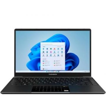 Laptop THOMSON UA-P14C4BK128, Intel Celeron N4020, 14inch, 4 GB RAM, 128 GB SSD, Intel UHD 600, Windows 11 Home