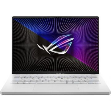 NLaptop Gaming Asus ROG Zephyrus G14 GA402XV (Procesor AMD Ryzen 9 7940HS (16M Cache, up to 5.2 GHz), 14inch QHD+ 165Hz, 16GB, 1TB SSD, NVIDIA GeForce RTX 4060 @8GB, Win 11 Home, Moonlight White AniMe Matrix version)