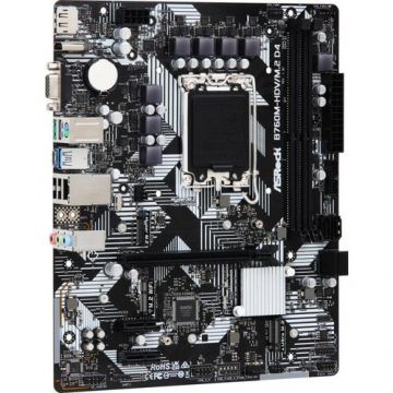 Placa de baza ASRock B760M-HDV/M.2 D4,  Intel B760, LGA 1700, mATX