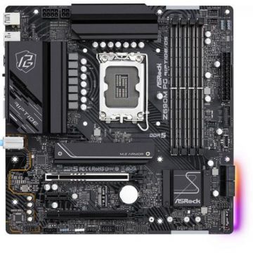 Placa de baza ASRock Z690M PG Riptide/D5, Intel Z690, LGA 1700, mATX